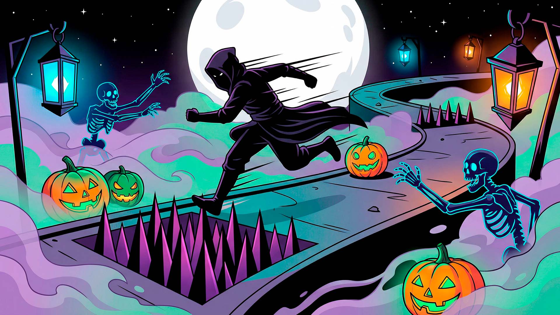 Black dropper, deathrun, parkour Map