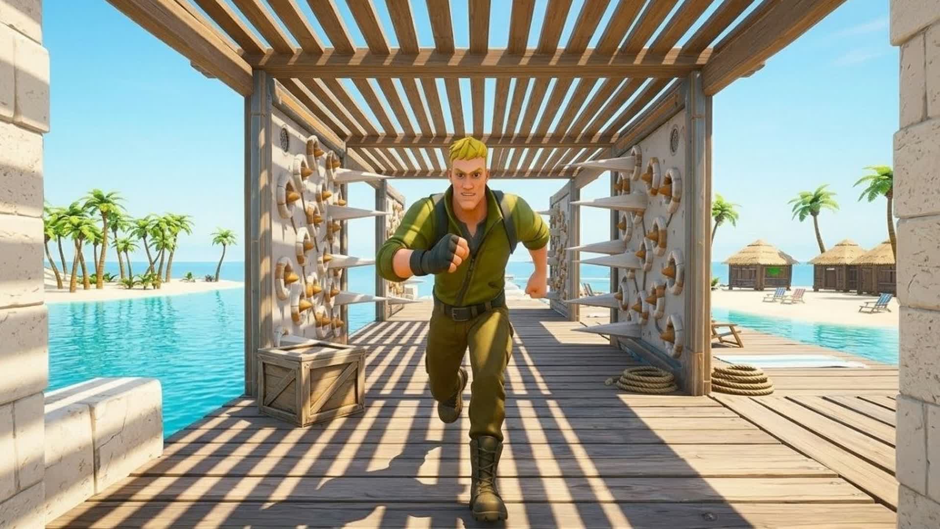 Easy Deathrun by SharkDV20 – carte Fortnite Créatif de Shark Games