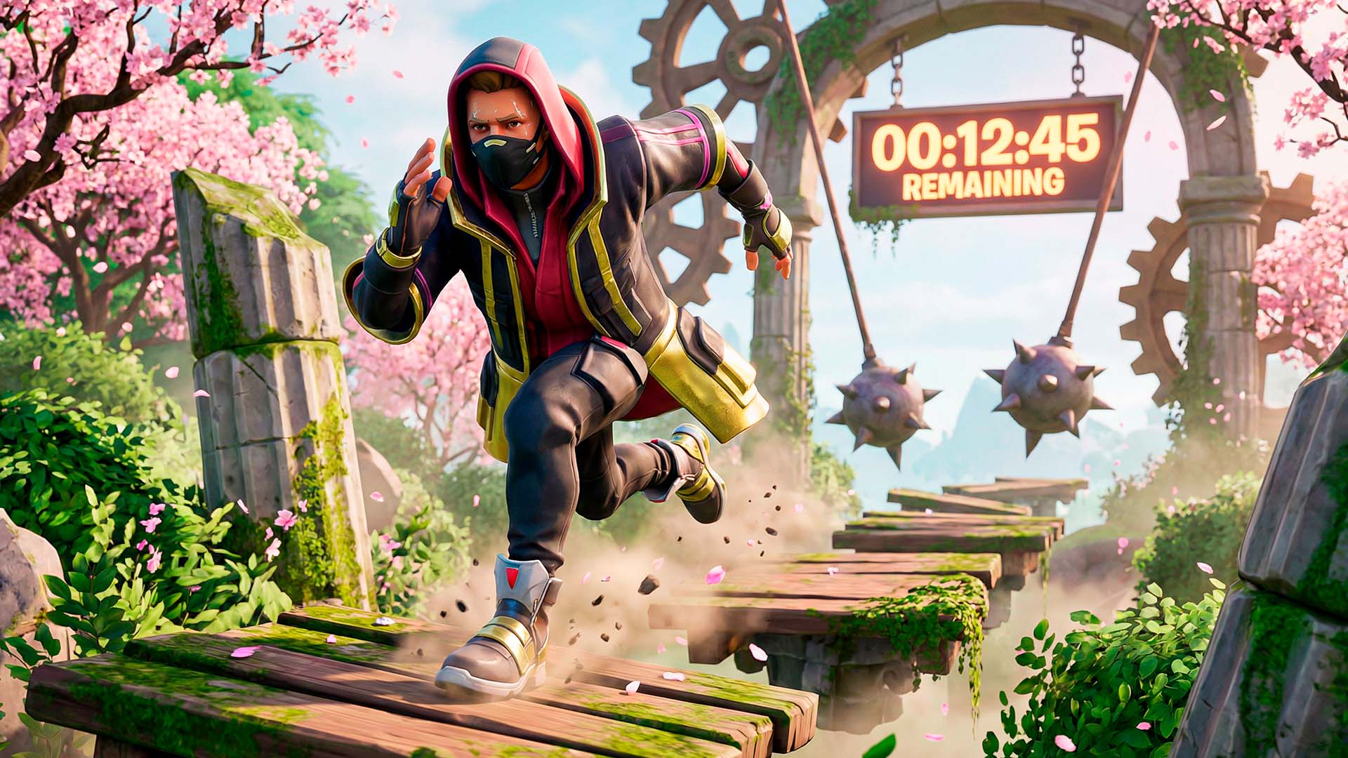 Spring relax deathrun & dropper Map